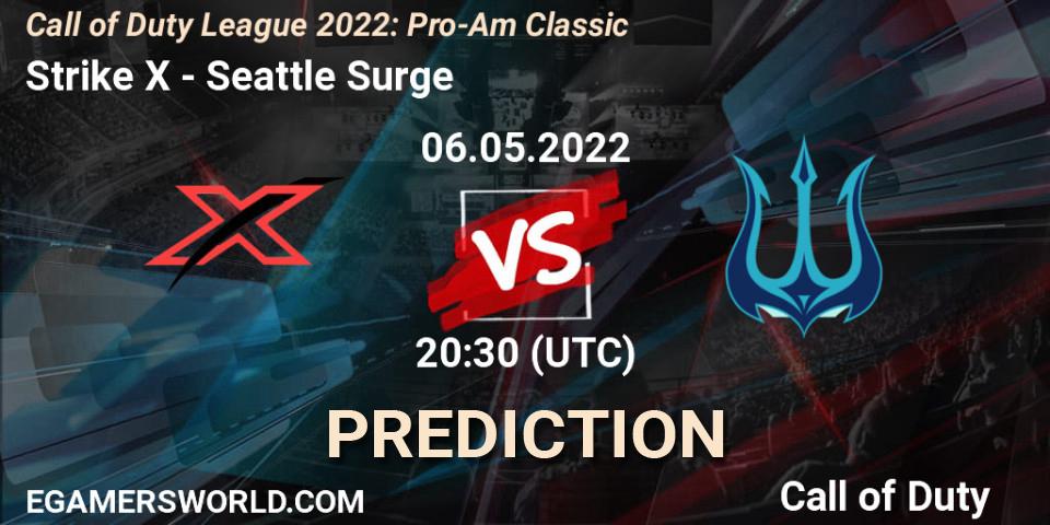 Prognoza Strike X - Seattle Surge. 06.05.22, Call of Duty, Call of Duty League 2022: Pro-Am Classic