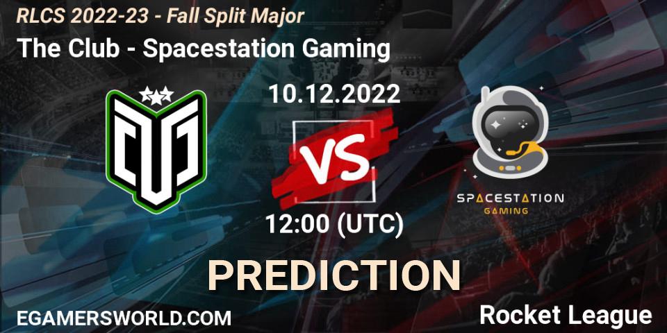 Prognoza The Club - Spacestation Gaming. 10.12.22, Rocket League, RLCS 2022-23 - Fall Split Major