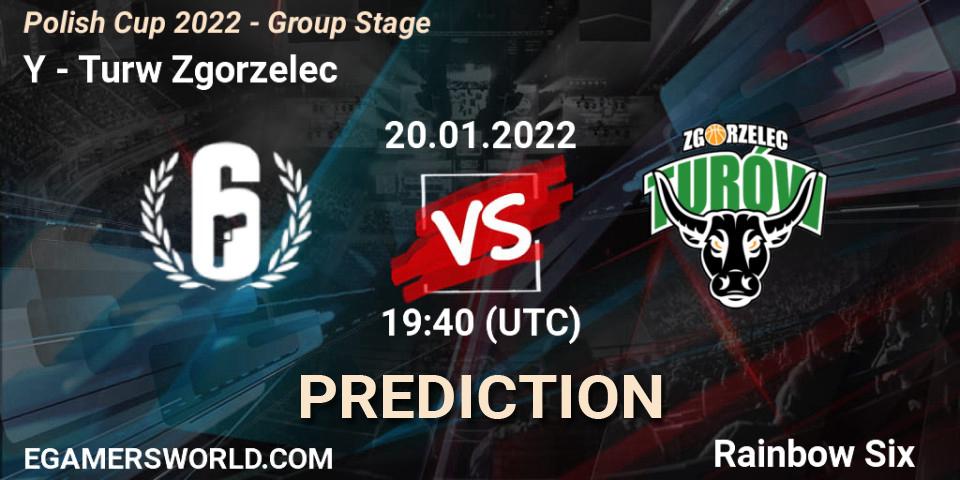 Prognoza YŚ - Turów Zgorzelec. 20.01.2022 at 19:40, Rainbow Six, Polish Cup 2022 - Group Stage
