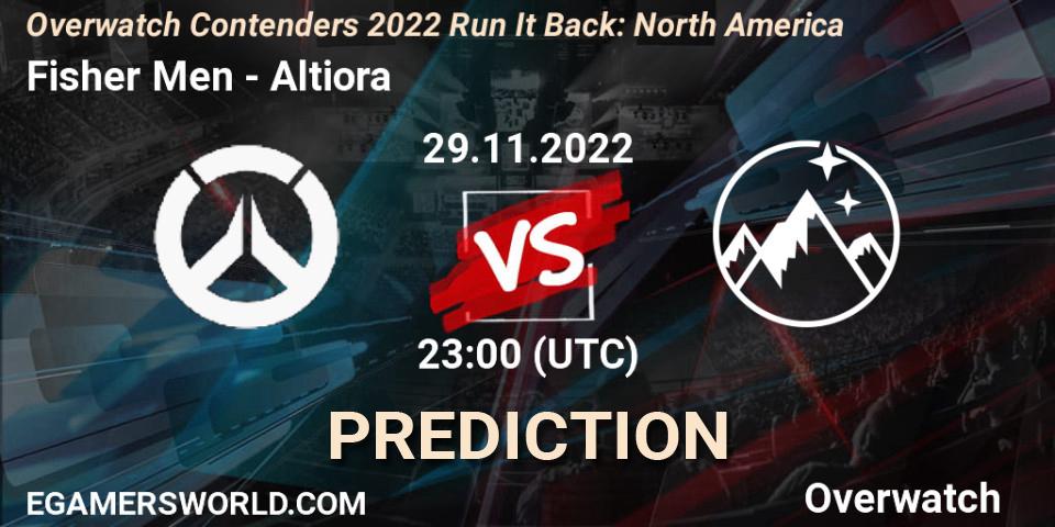 Prognoza Fisher Men - Altiora. 08.12.2022 at 23:00, Overwatch, Overwatch Contenders 2022 Run It Back: North America