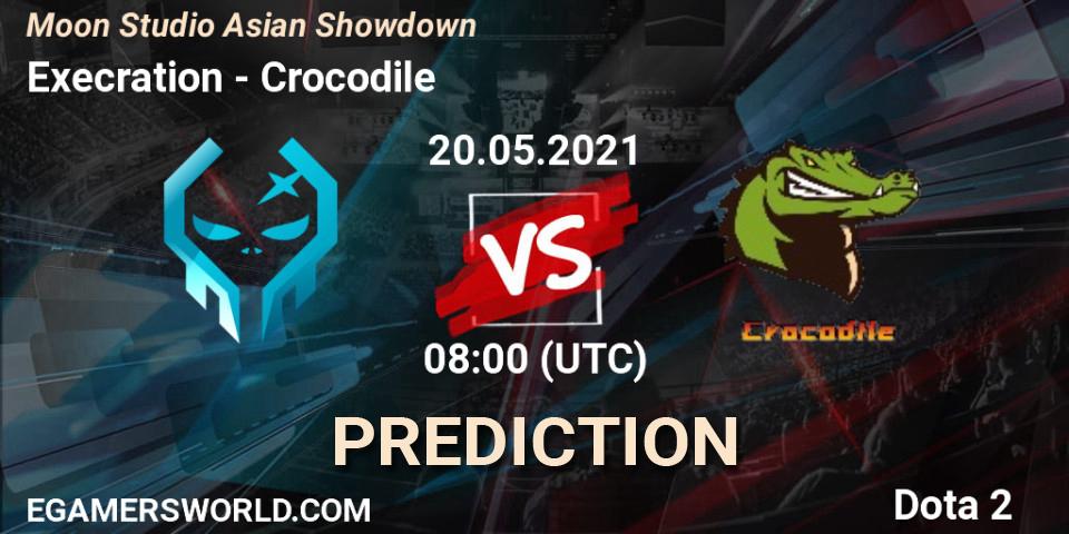 Prognoza Execration - Crocodile. 20.05.2021 at 08:05, Dota 2, Moon Studio Asian Showdown