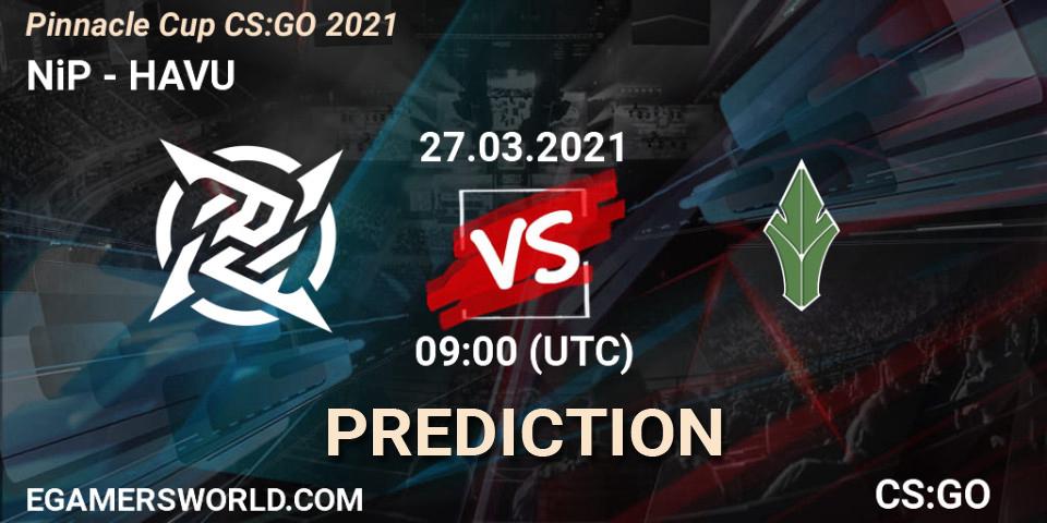 Prognoza NiP - HAVU. 27.03.2021 at 19:00, Counter-Strike (CS2), Pinnacle Cup #1