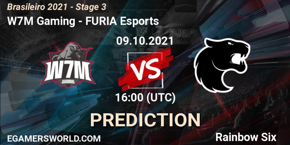 Prognoza W7M Gaming - FURIA Esports. 09.10.2021 at 16:00, Rainbow Six, Brasileirão 2021 - Stage 3