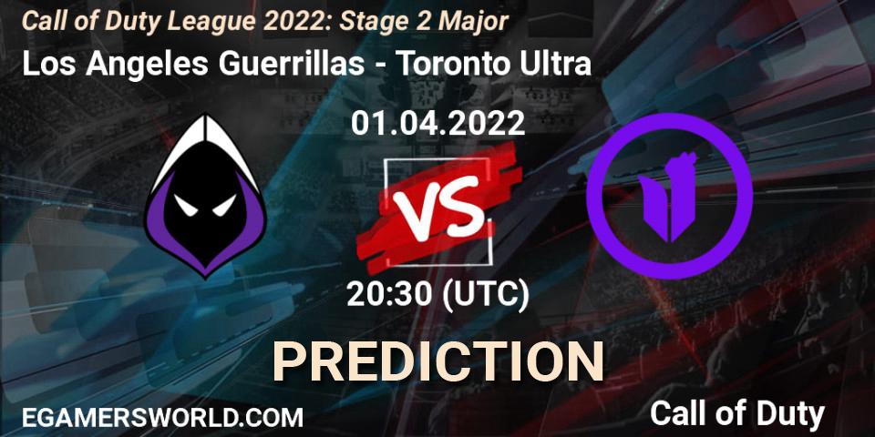 Prognoza Los Angeles Guerrillas - Toronto Ultra. 01.04.22, Call of Duty, Call of Duty League 2022: Stage 2 Major