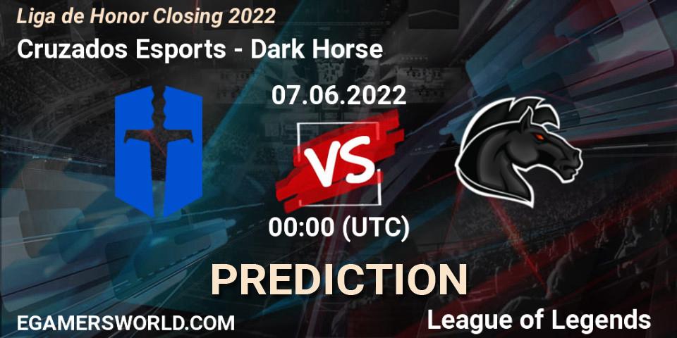 Prognoza Cruzados Esports - Dark Horse. 07.06.22, LoL, Liga de Honor Closing 2022