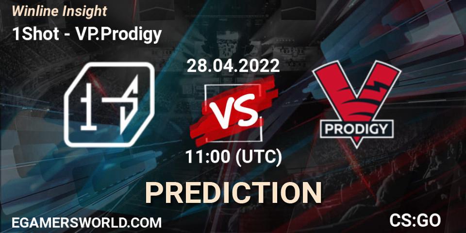 Prognoza 1Shot - VP.Prodigy. 28.04.2022 at 11:00, Counter-Strike (CS2), Winline Insight