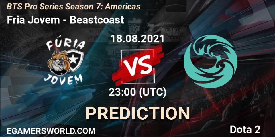 Prognoza Fúria Jovem - Beastcoast. 18.08.2021 at 20:29, Dota 2, BTS Pro Series Season 7: Americas
