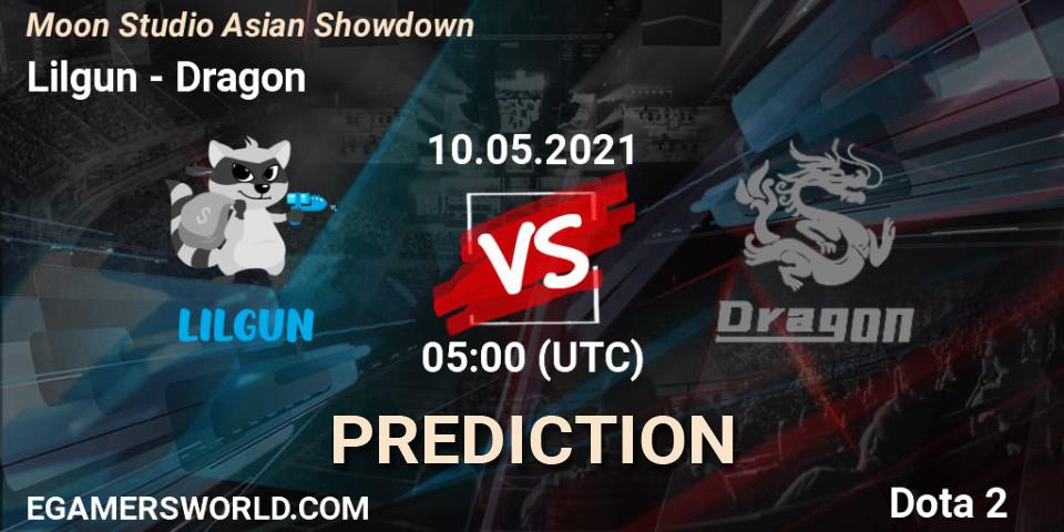 Prognoza Lilgun - Dragon. 10.05.2021 at 05:06, Dota 2, Moon Studio Asian Showdown