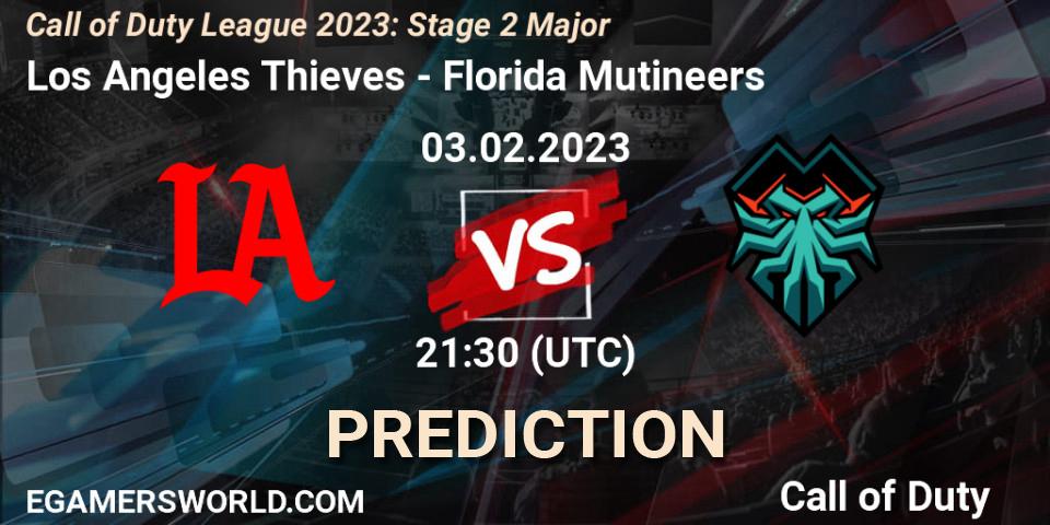 Prognoza Los Angeles Thieves - Florida Mutineers. 03.02.2023 at 21:30, Call of Duty, Call of Duty League 2023: Stage 2 Major