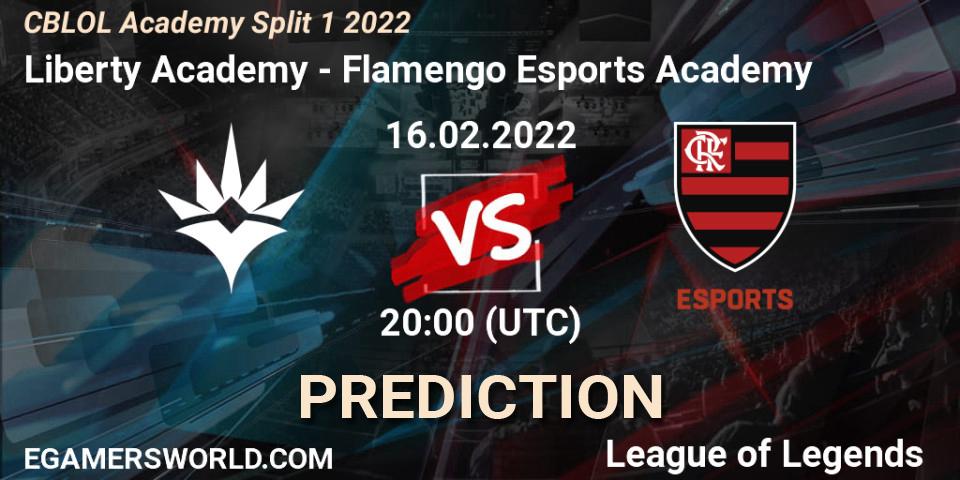 Prognoza Liberty Academy - Flamengo Esports Academy. 16.02.2022 at 20:00, LoL, CBLOL Academy Split 1 2022