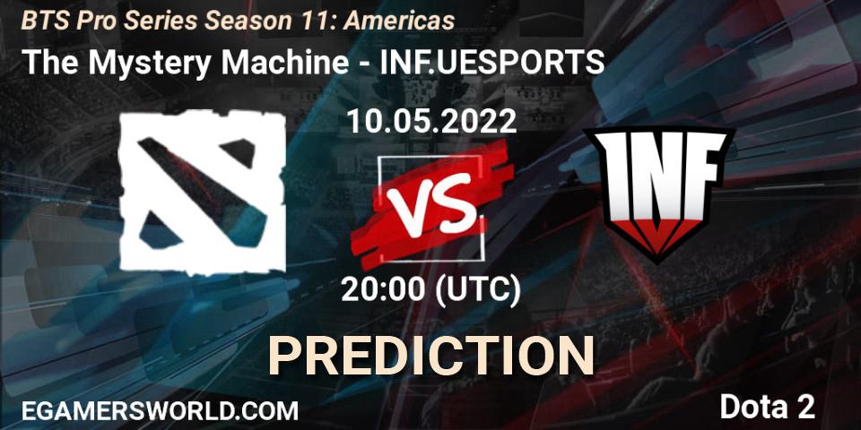 Prognoza The Mystery Machine - INF.UESPORTS. 10.05.2022 at 20:02, Dota 2, BTS Pro Series Season 11: Americas