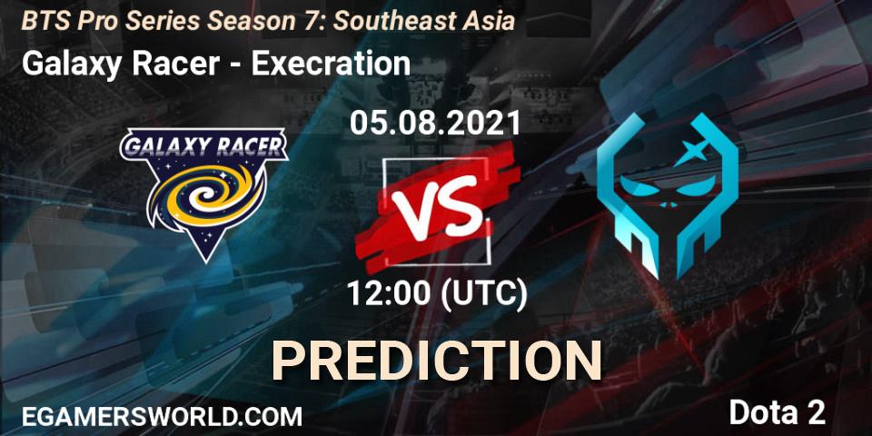 Prognoza Galaxy Racer - Execration. 05.08.2021 at 13:02, Dota 2, BTS Pro Series Season 7: Southeast Asia