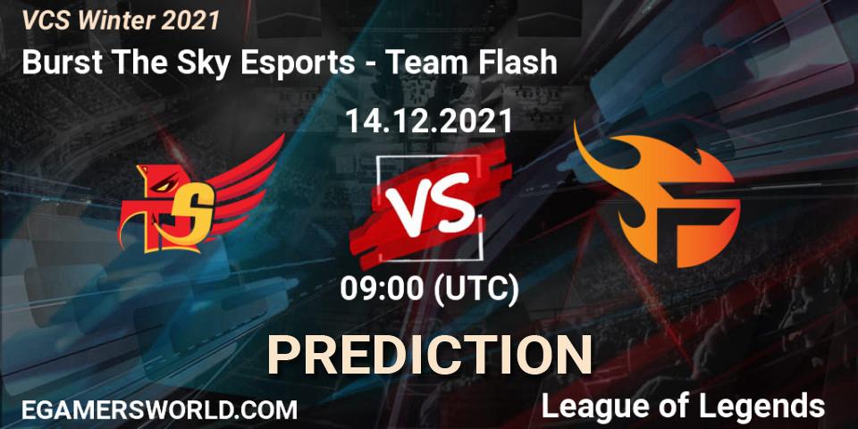 Prognoza Burst The Sky Esports - Team Flash. 14.12.2021 at 09:00, LoL, VCS Winter 2021