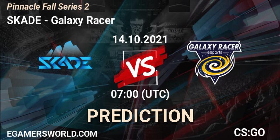 Prognoza SKADE - Galaxy Racer. 14.10.2021 at 07:00, Counter-Strike (CS2), Pinnacle Fall Series #2