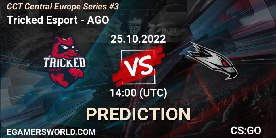 Prognoza Tricked Esport - AGO. 25.10.2022 at 15:25, Counter-Strike (CS2), CCT Central Europe Series #3