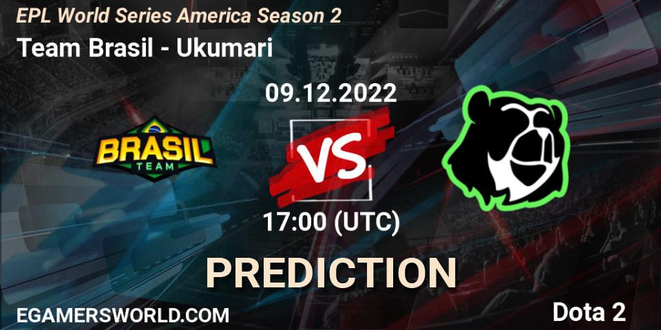 Prognoza Team Brasil - Ukumari. 09.12.2022 at 17:16, Dota 2, EPL World Series America Season 2