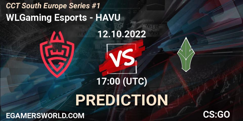 Prognoza WLGaming Esports - HAVU. 12.10.22, CS2 (CS:GO), CCT South Europe Series #1