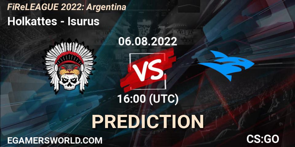 Prognoza Holkattes - Isurus. 06.08.2022 at 16:15, Counter-Strike (CS2), FiReLEAGUE 2022: Argentina