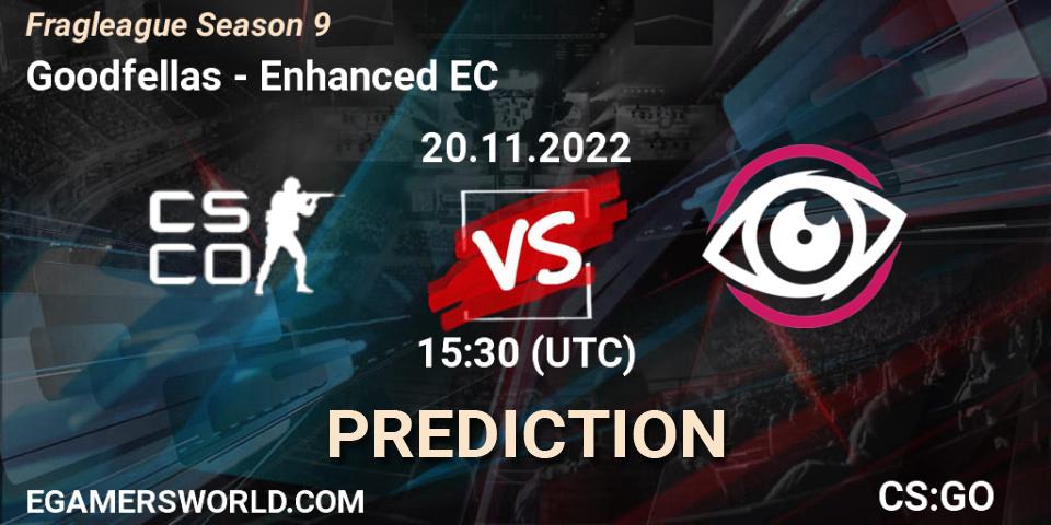 Prognoza Goodfellas - Enhanced EC. 20.11.2022 at 15:30, Counter-Strike (CS2), Fragleague Season 9