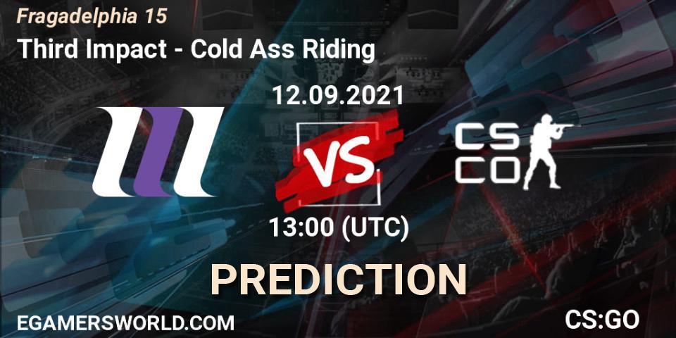 Prognoza Third Impact - Cold Ass Riding. 12.09.2021 at 16:30, Counter-Strike (CS2), Fragadelphia 15