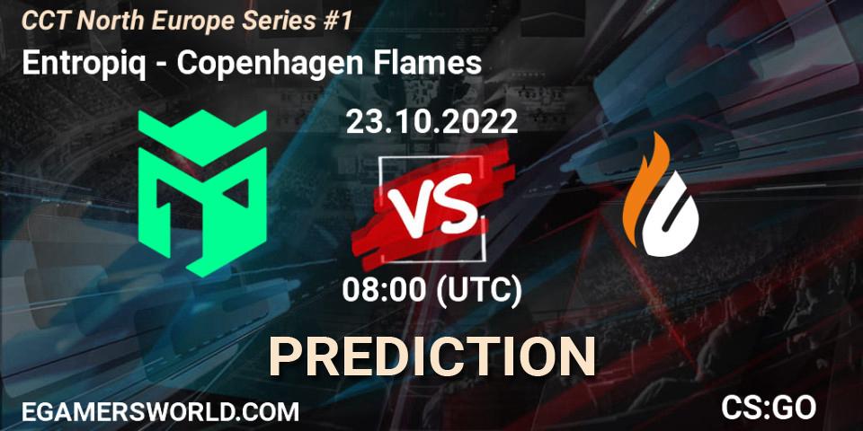 Prognoza Entropiq - Copenhagen Flames. 23.10.2022 at 08:00, Counter-Strike (CS2), CCT North Europe Series #1