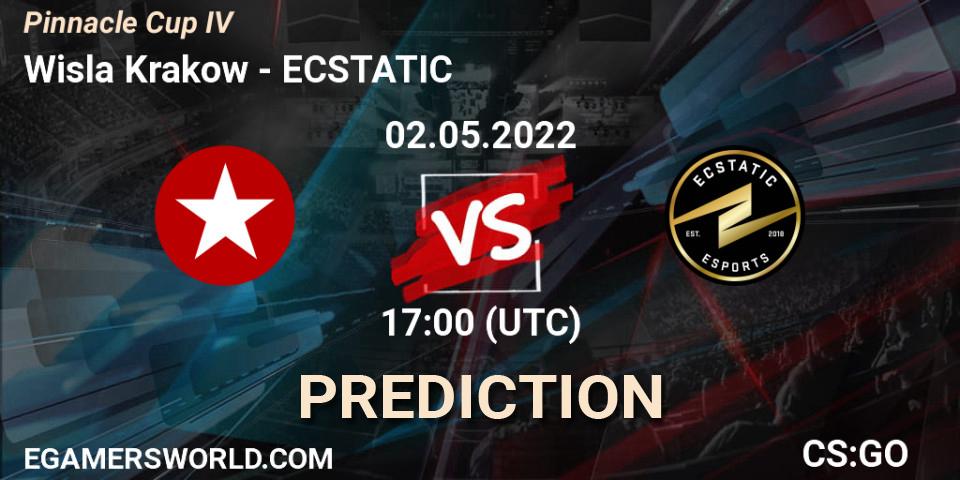 Prognoza Wisla Krakow - ECSTATIC. 02.05.2022 at 17:30, Counter-Strike (CS2), Pinnacle Cup #4