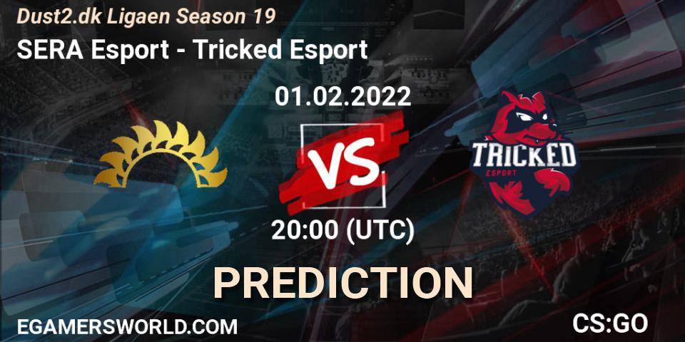 Prognoza SERA Esport - Tricked Esport. 01.02.2022 at 20:00, Counter-Strike (CS2), Dust2.dk Ligaen Season 19