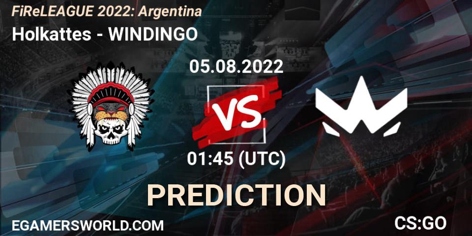 Prognoza Holkattes - WINDINGO. 05.08.2022 at 00:00, Counter-Strike (CS2), FiReLEAGUE 2022: Argentina
