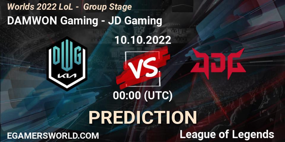 Prognoza DAMWON Gaming - JD Gaming. 09.10.2022 at 02:15, LoL, Worlds 2022 LoL - Group Stage