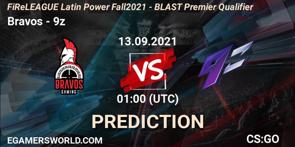 Prognoza Bravos - 9z. 13.09.2021 at 01:00, Counter-Strike (CS2), FiReLEAGUE Latin Power Fall 2021 - BLAST Premier Qualifier