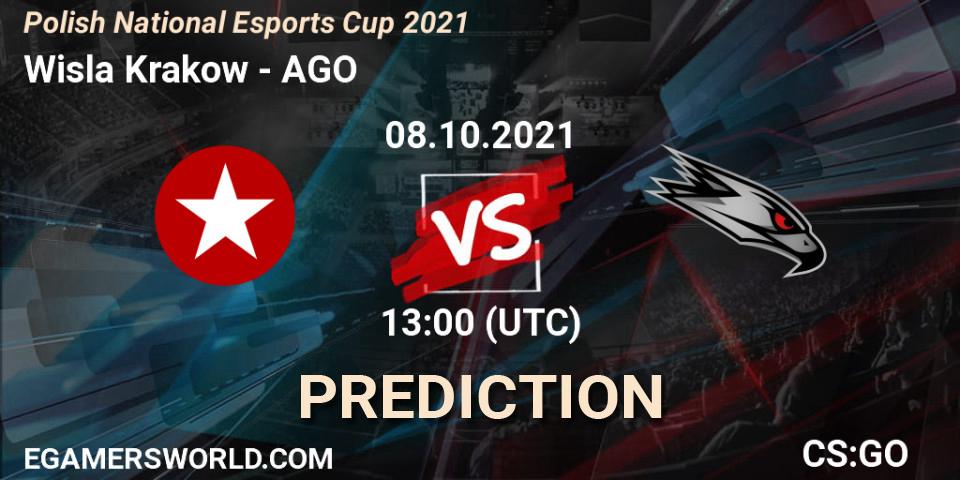 Prognoza Wisla Krakow - AGO. 08.10.2021 at 12:00, Counter-Strike (CS2), Polish National Esports Cup 2021