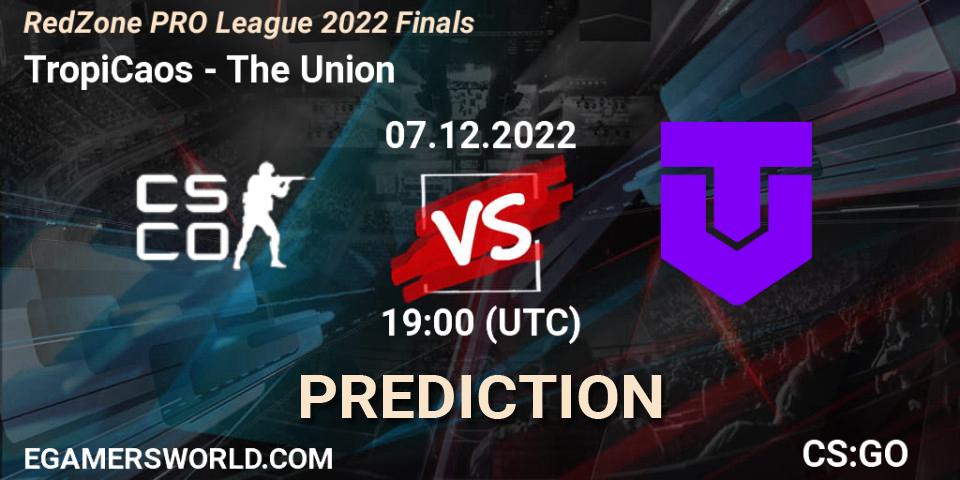 Prognoza Sharks Youngsters - The Union. 07.12.22, CS2 (CS:GO), RedZone PRO League 2022 Finals