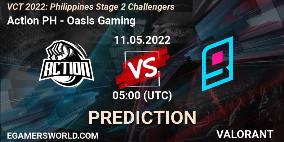 Prognoza Action PH - Oasis Gaming. 11.05.22, VALORANT, VCT 2022: Philippines Stage 2 Challengers