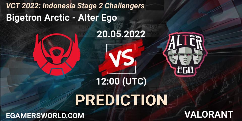 Prognoza Bigetron Arctic - Alter Ego. 20.05.2022 at 14:10, VALORANT, VCT 2022: Indonesia Stage 2 Challengers