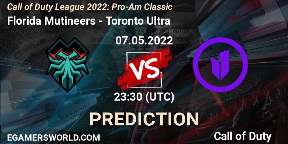 Prognoza Florida Mutineers - Toronto Ultra. 07.05.2022 at 20:30, Call of Duty, Call of Duty League 2022: Pro-Am Classic