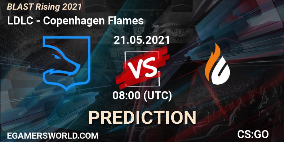 Prognoza LDLC - Copenhagen Flames. 21.05.21, CS2 (CS:GO), BLAST Rising 2021