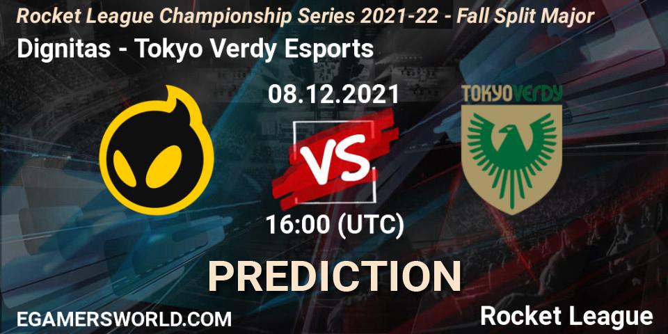Prognoza Dignitas - Tokyo Verdy Esports. 08.12.2021 at 16:00, Rocket League, RLCS 2021-22 - Fall Split Major