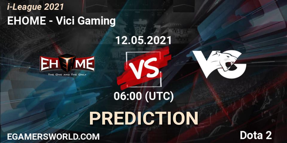 Prognoza EHOME - Vici Gaming. 12.05.2021 at 06:00, Dota 2, i-League 2021 Season 1