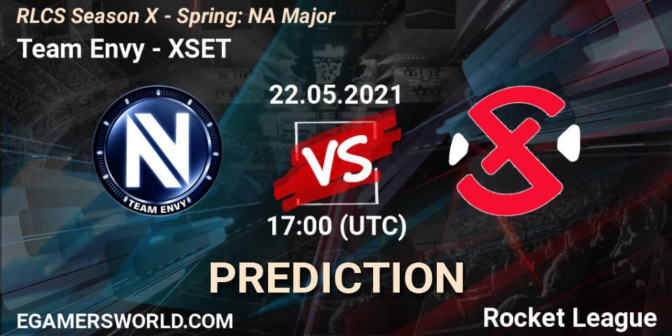 Prognoza Team Envy - XSET. 22.05.2021 at 17:00, Rocket League, RLCS Season X - Spring: NA Major