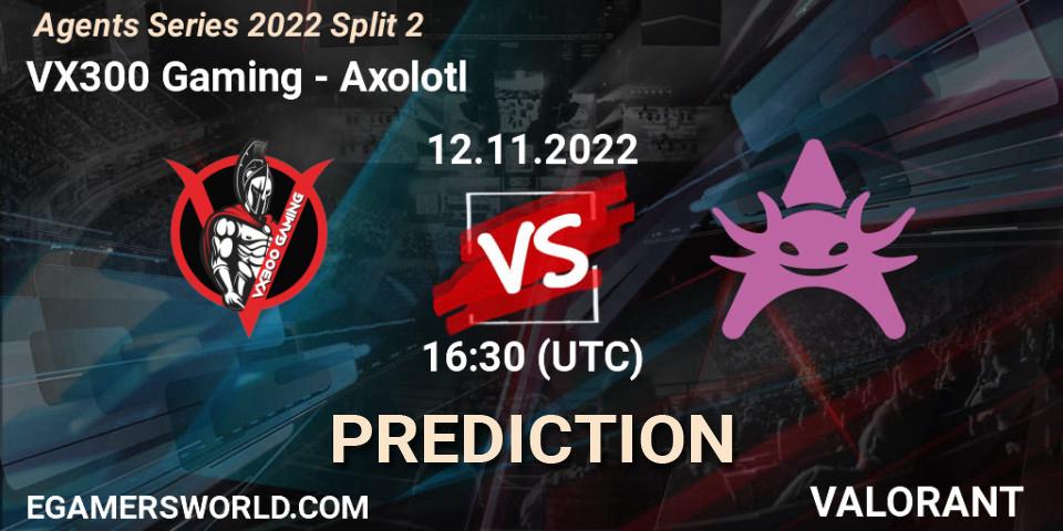Prognoza VX300 Gaming - Axolotl. 12.11.2022 at 16:30, VALORANT, Agents Series 2022 Split 2