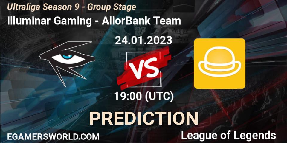 Prognoza Illuminar Gaming - AliorBank Team. 24.01.2023 at 19:30, LoL, Ultraliga Season 9 - Group Stage