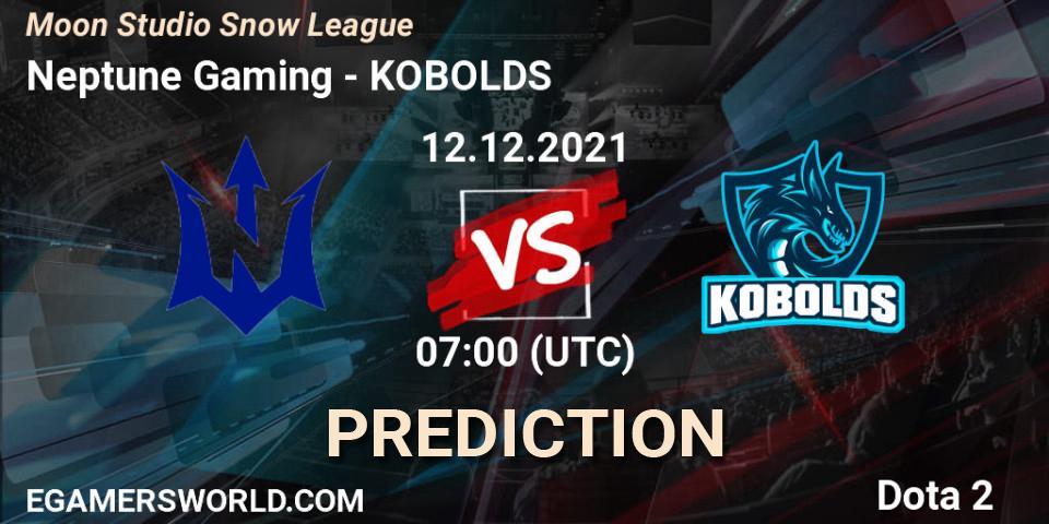 Prognoza Neptune Gaming - KOBOLDS. 12.12.2021 at 07:06, Dota 2, Moon Studio Snow League