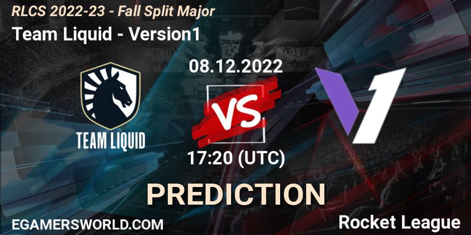 Prognoza Team Liquid - Version1. 08.12.2022 at 17:20, Rocket League, RLCS 2022-23 - Fall Split Major