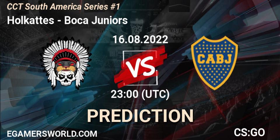 Prognoza Holkattes - Boca Juniors. 17.08.2022 at 01:20, Counter-Strike (CS2), CCT South America Series #1