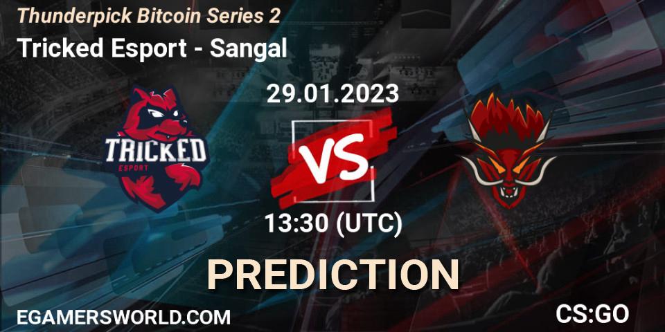 Prognoza Tricked Esport - Sangal. 29.01.23, CS2 (CS:GO), Thunderpick Bitcoin Series 2