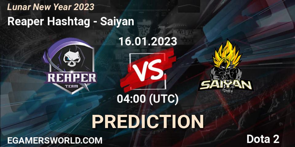 Prognoza Reaper Hashtag - Saiyan. 16.01.2023 at 04:12, Dota 2, Lunar New Year 2023