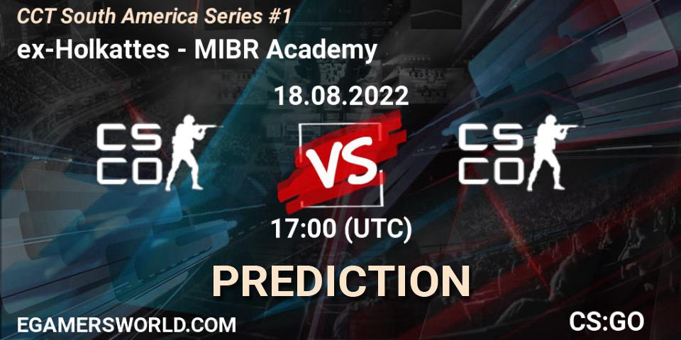 Prognoza ex-Holkattes - MIBR Academy. 18.08.2022 at 17:40, Counter-Strike (CS2), CCT South America Series #1