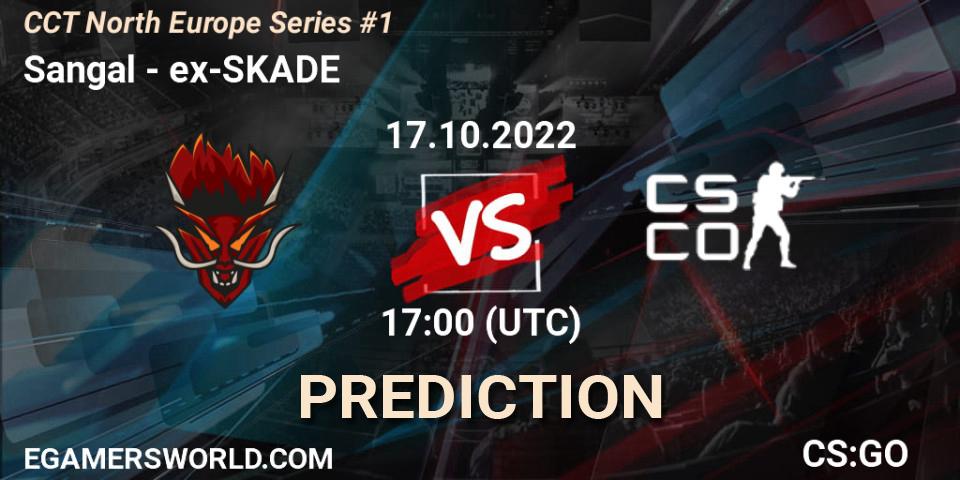 Prognoza Sangal - ex-SKADE. 17.10.2022 at 17:00, Counter-Strike (CS2), CCT North Europe Series #1