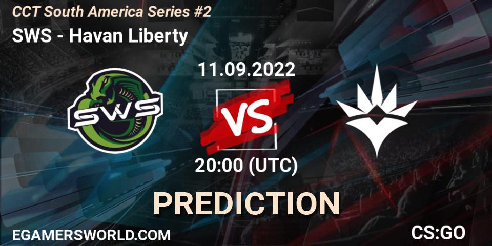 Prognoza SWS - Havan Liberty. 11.09.2022 at 20:00, Counter-Strike (CS2), CCT South America Series #2