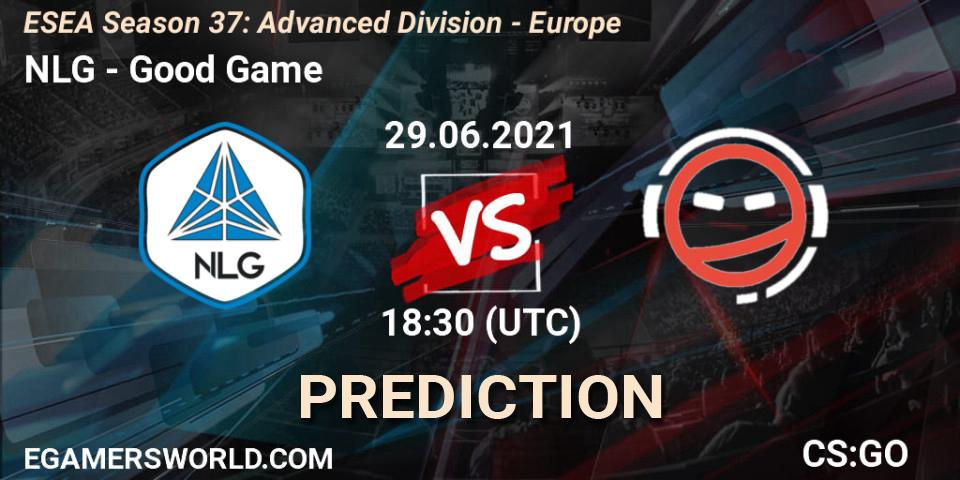 Prognoza NLG - Good Game. 29.06.2021 at 19:00, Counter-Strike (CS2), ESEA Season 37: Advanced Division - Europe